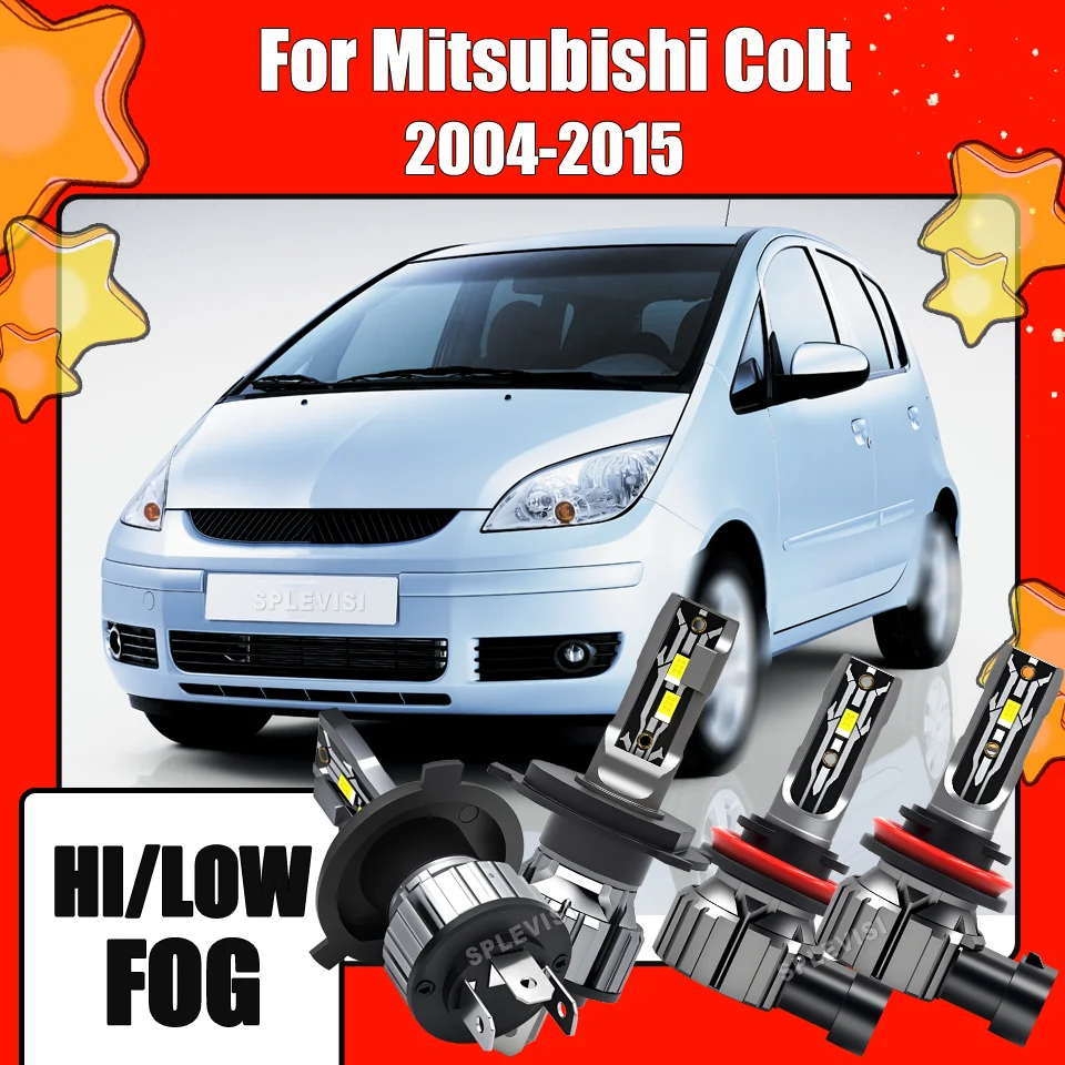 

Long Lifespan 150W/Pair LED Headlight Foglight For Mitsubishi Colt 2004 2005 2006 2007 2008 2009 2010 2011 2012 2013 2014 2015