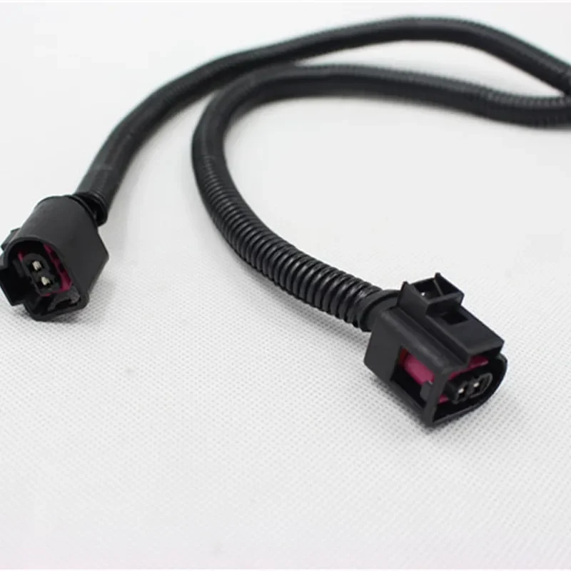 For Volkswagen Santana Jetta Car Whistle Horn Modified Wiring Harness One-to-two Conversion Line Plug Accesorios Para Vehículos