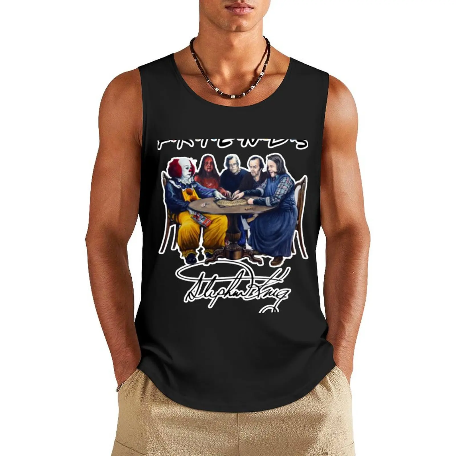 

stephen kin| Perfect Gift Tank Top Man gym clothes mens clothing