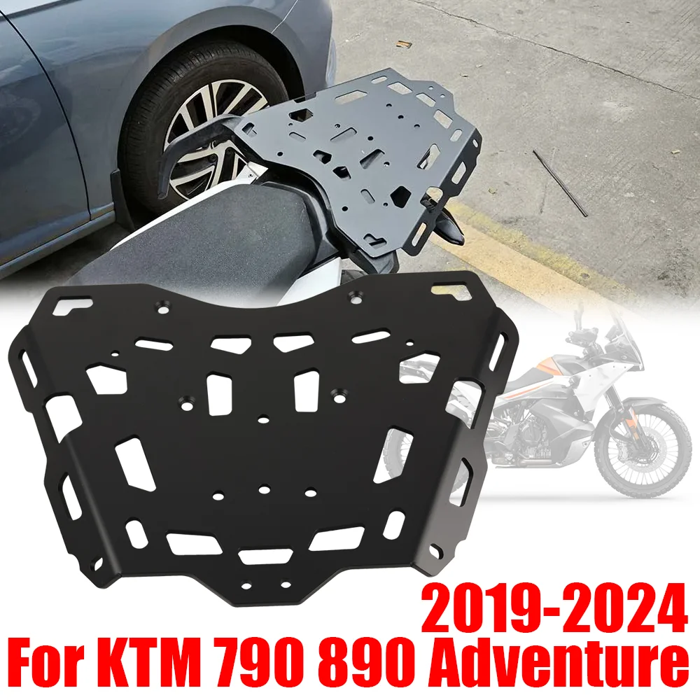 

For KTM 790 890 Adventure 2019 - 2024 2022 2023 Accessories Rear Luggage Rack Cargo Carrier Shelf Storage Top Box Holder Support