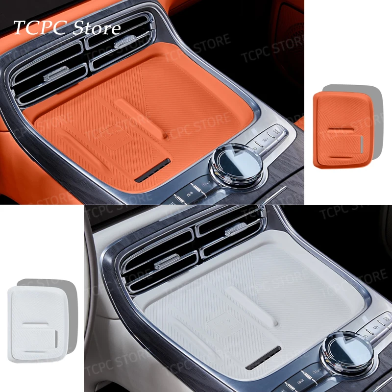 

For Geely Galaxy M9 LHD Wireless Charging Silicone Pad Central Control Charger Protector Cover Non-Slip Mat Accessories