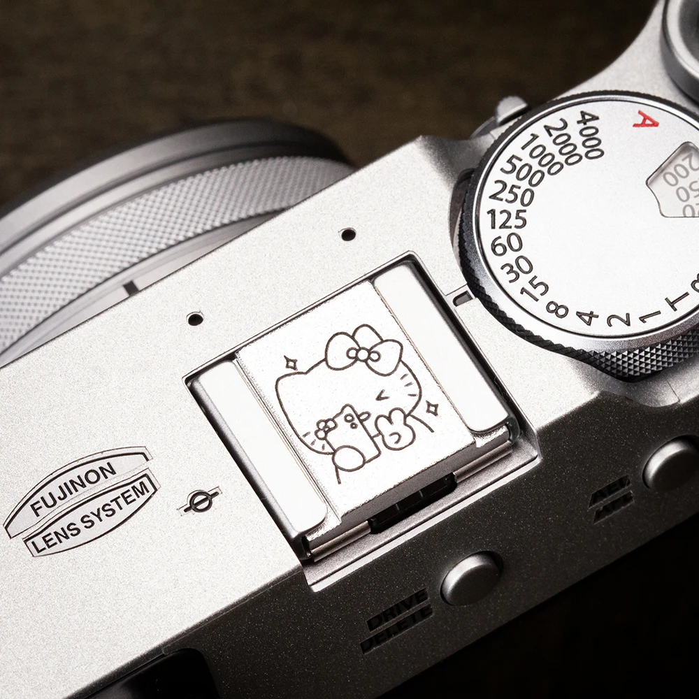 カメラホットシューカバー 富士フイルム XT5 XPro3 XM5 XPro2 X100V X100F キヤノン R50V R5 ソニー A6400 ニコン ZF Z52 ルミックス S9 保護キャップ