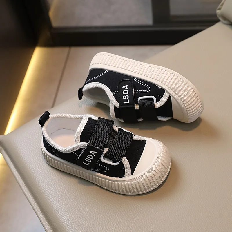 طفل بنين بنات أحذية رياضية قطنية 2025 جديد الخريف الاطفال أحذية مشي لينة وحيد الراحة تنوعا شيك الأحذية المدرسية سن 3-5