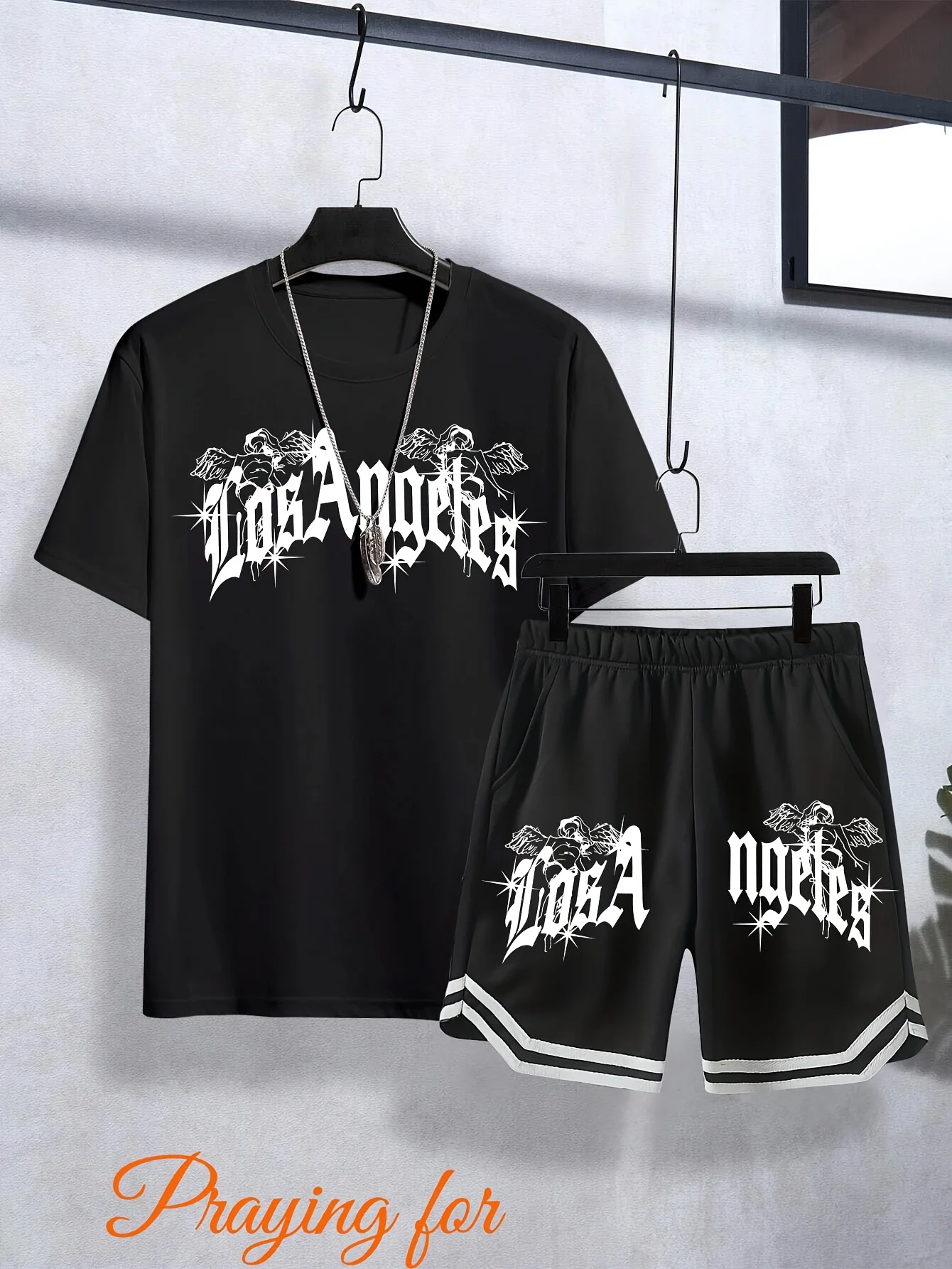 The best-selling youth set for Summer 2025 featuring letter prints is a vibrant and fashionable streetwear