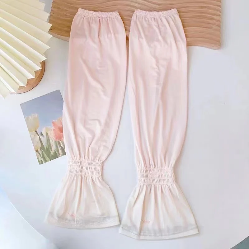 ฤดูร้อนครีมกันแดดGradientโคมไฟแขนน้ําแข็งสําหรับGirls HeartครีมกันแดดเกาหลีEdition Ice Silkแขนท่องเที่ยวกลางแจ้งหลวมAr