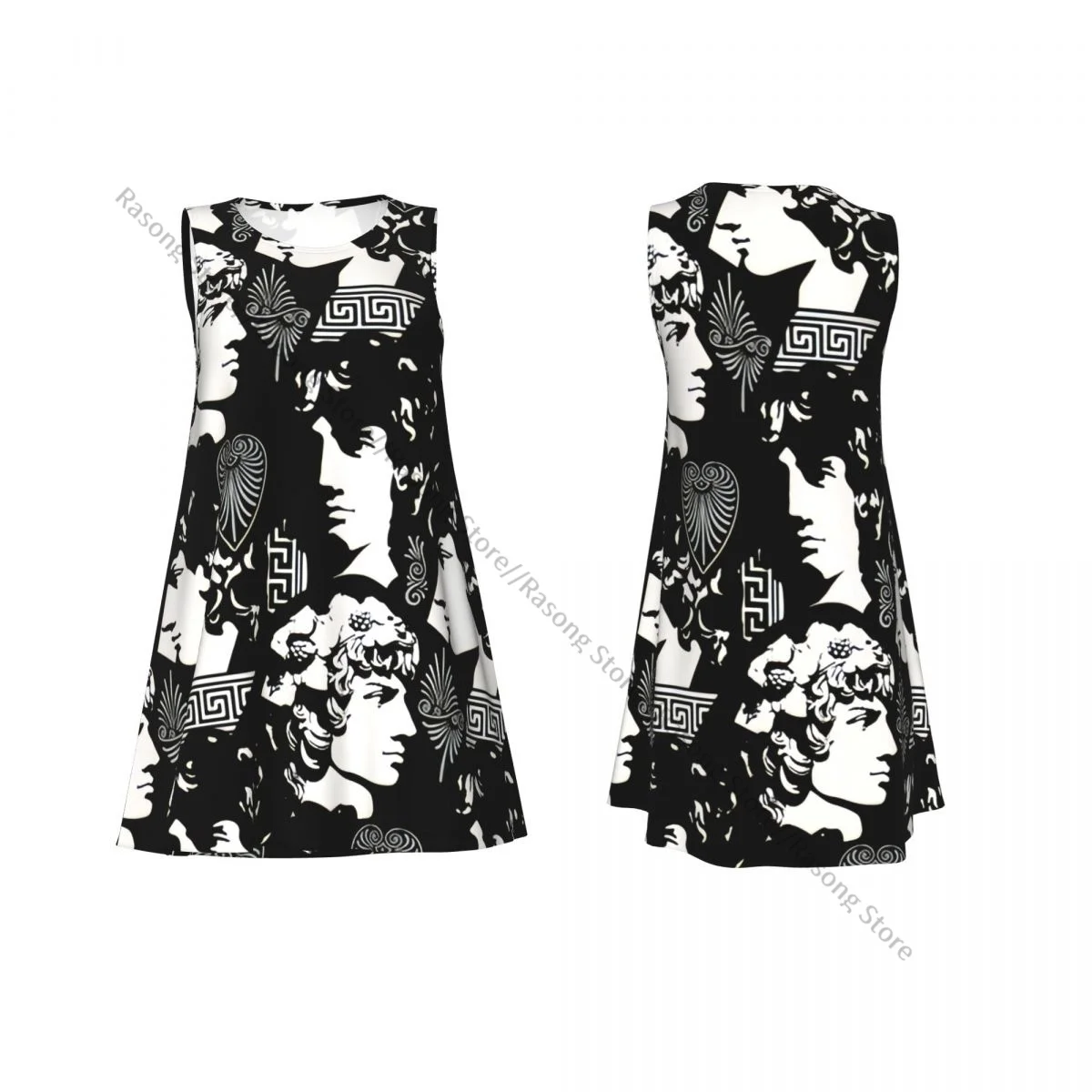 ชุดสตรี Antinous พระเจ้าฤดูร้อน Casual T เสื้อชายหาดชุดถัง