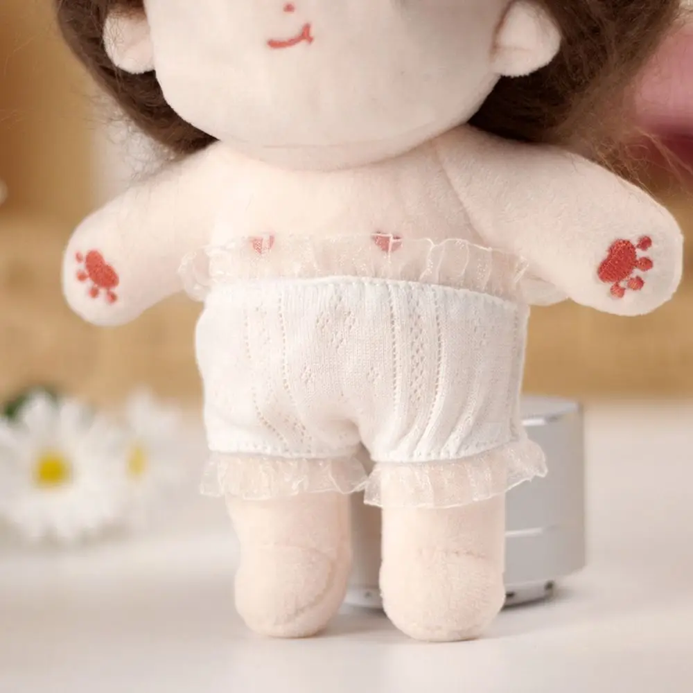 20CM Doll Underpant Soft Breathable Briefs Lace Shorts Underwear For EXO Idol Dolls Accessories Plush Toys Clothes Kids Gifts