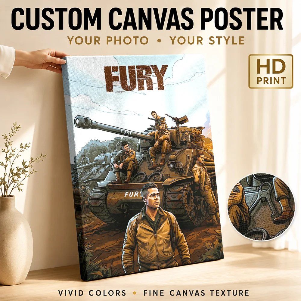 Woman screaming for help with a knife Canvas Poster Customized Modern Aesthetic Wall Paintings Decoration for Dining Room Home