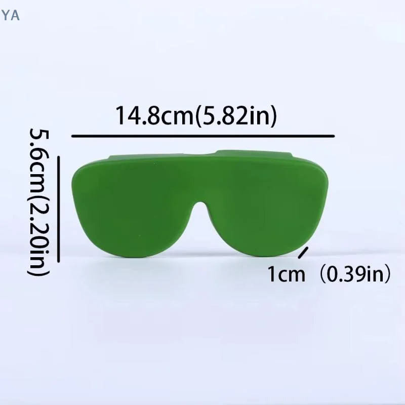 【AN】Portable Soft Silicone Glasses Case, Anti-Scratch Shockproof Glasses Protector Pouch, Travel Eyeglasses Storage & Protection