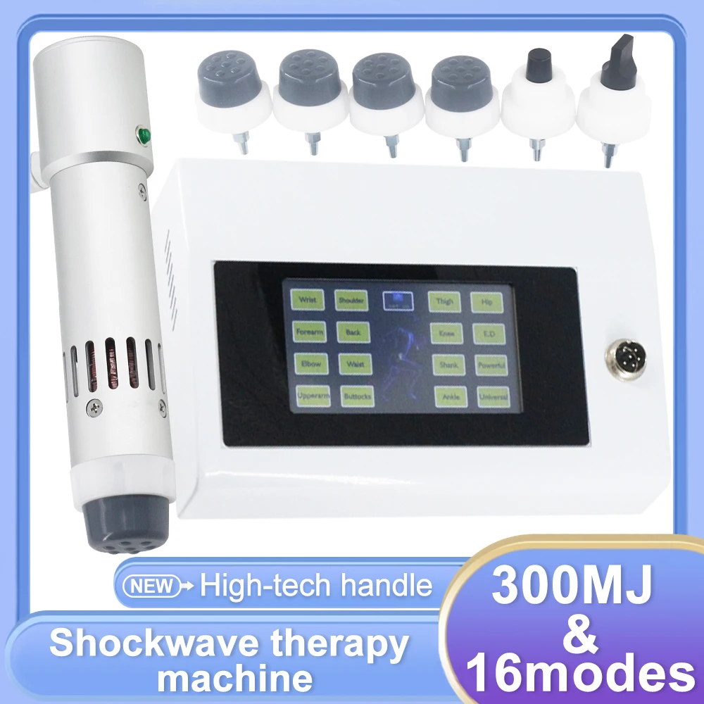 

Professional Shock Wave For ED Treatment Body Muscle Relaxation Massager 300MJ Waist Pain Relief Shockwave Therapy Machine New