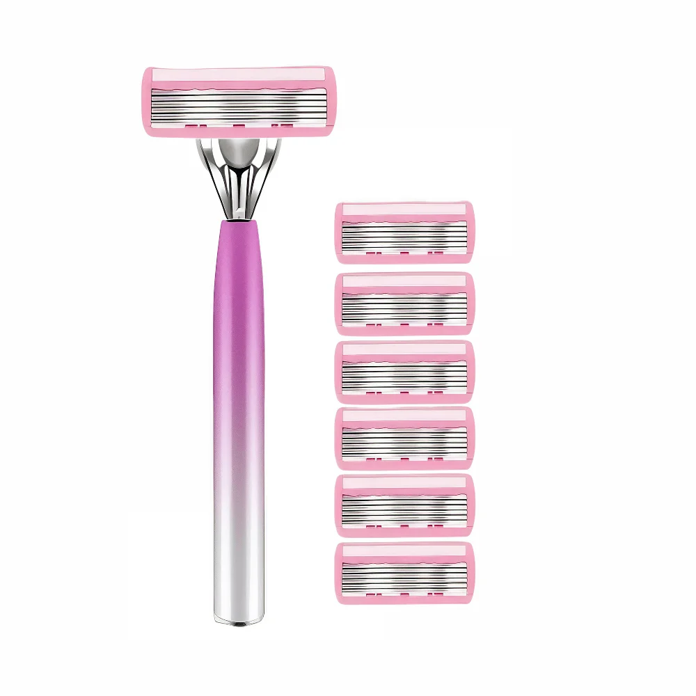 Variant: 1Handle and 6 Blades
