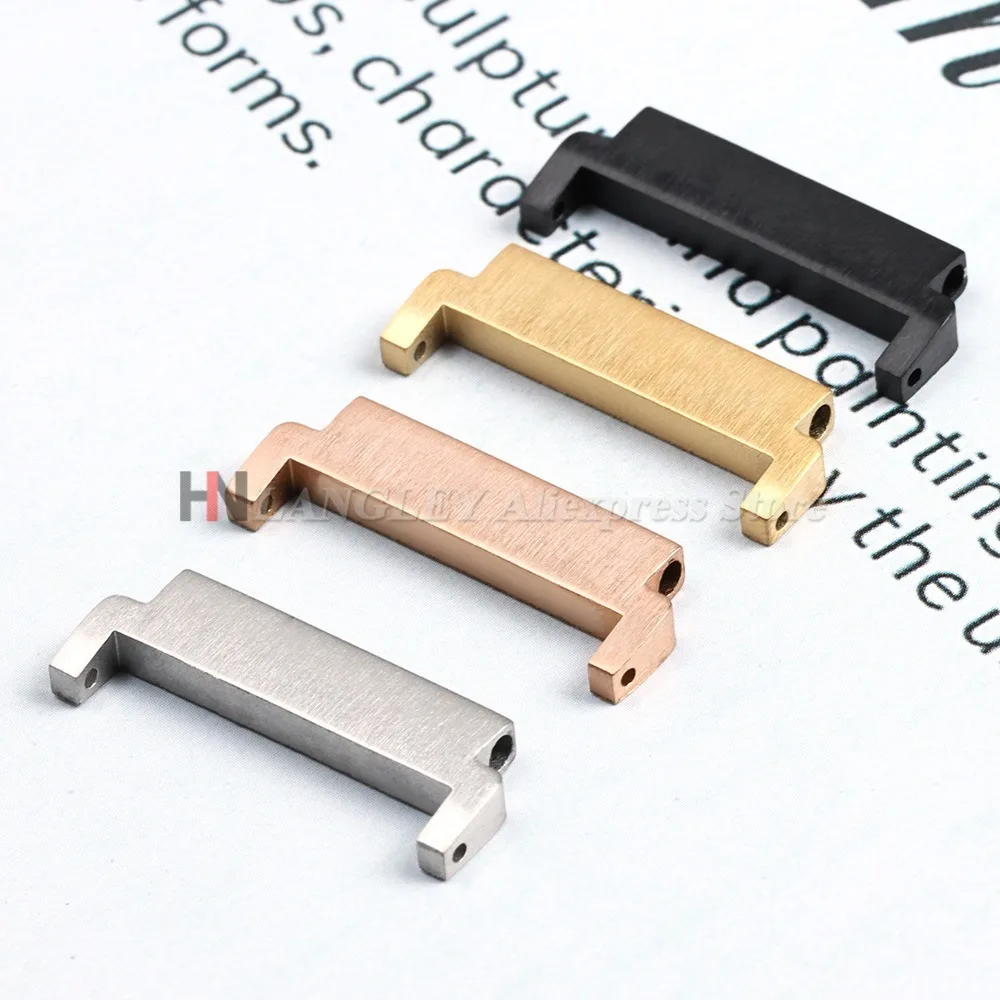 1 Paar Uhrenarmband-Adapter 18mm auf 20mm 22mm, 20mm auf 18/20/22mm, 22mm auf 22mm Schnellverschluss-Stifte Verbindungsstücke Uhrenarmband-Zubehör – Detail 3
