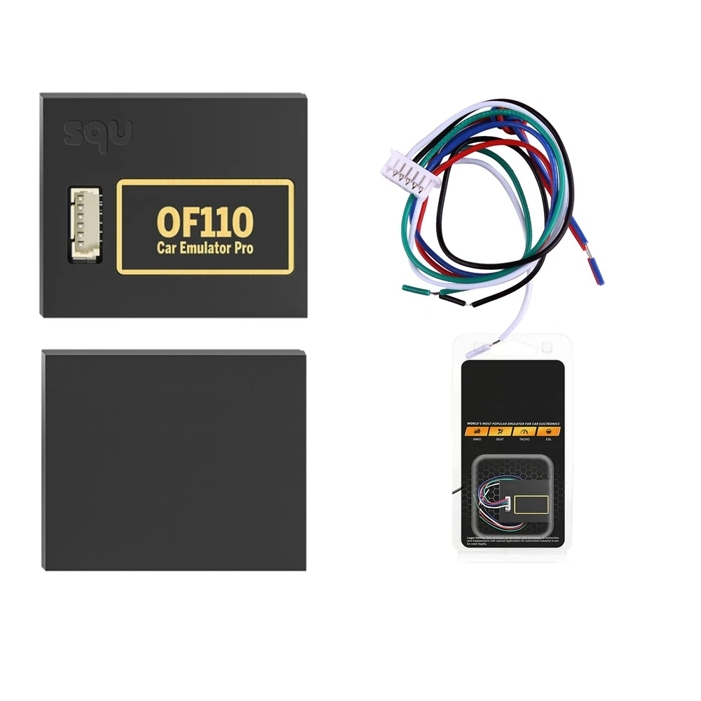 SQU V110 Universal OF 110 Car IMMO Emulator for Most Model Car Tacho ECU Tuning Programmer Tool