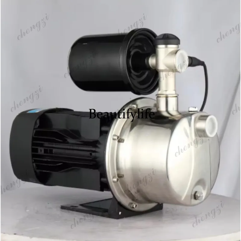 81 Stainless steel jet pump 370W 220V 50hz high lift and large flow household automatic self-priming booster pump