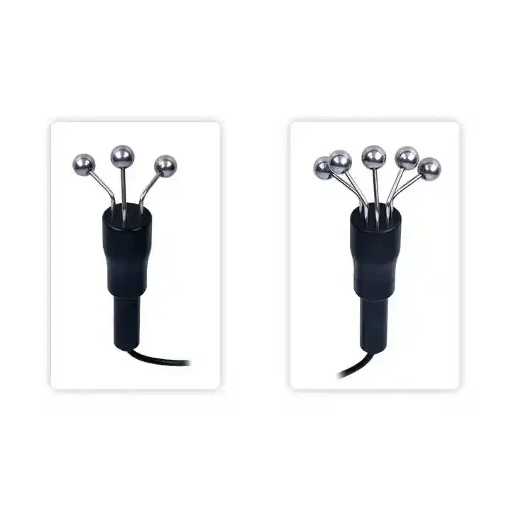 ポータブル2in1フェイシャルアイズフェイスBIOマイクロカレントマジックボールフェイスローラー美顔器、肌の引き締めとフェイスリフト用