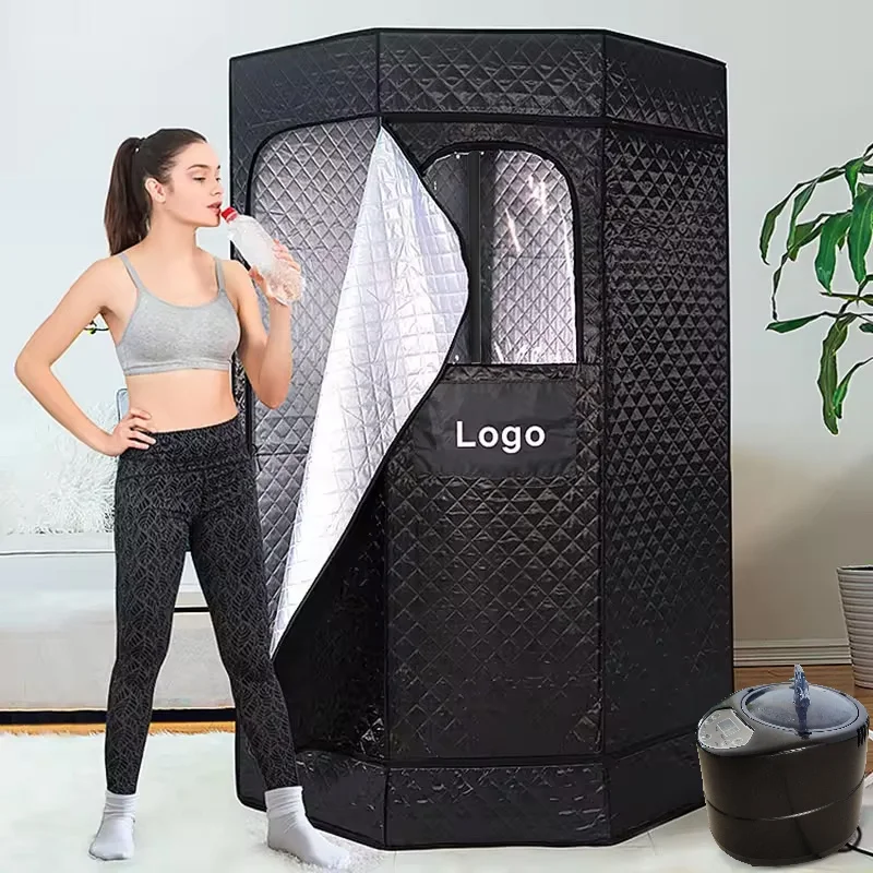 

Full Body Home Relaxation Steam Wet Sauna Box 3L Steamer Portable Foldable Far in frared Sauna Tent Indoor Spa Tubs Sauna Rooms