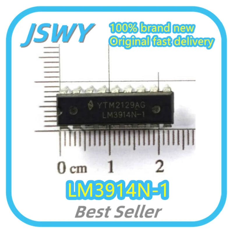 

(10/50pcs) LM3914N-1 LM3914N LM3914 DIP-18 Display Driver IC Chip New Original Bulk Stock Electronics