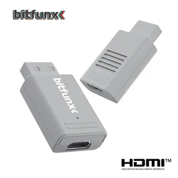 Bitfunx Mini Video Audio Adapter YPBPR to HDMI™ Converter for PAL NTSC Wii Game Console Plug and Play