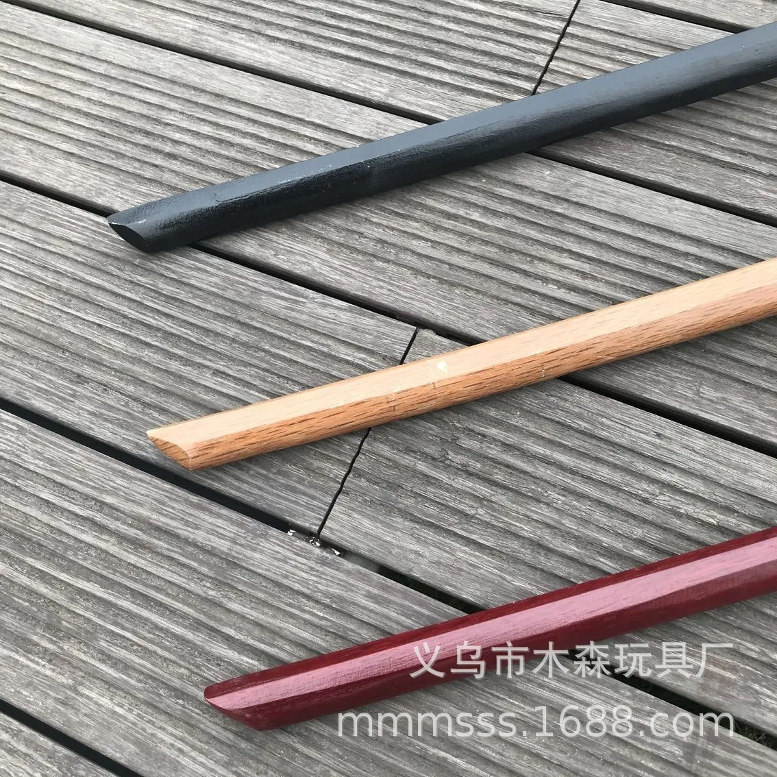 100cm Kung Fu Sword Training Katana Wood Samurai CATAZER Chinese Sword Cosplay Japanese Samurai Ninja Knife