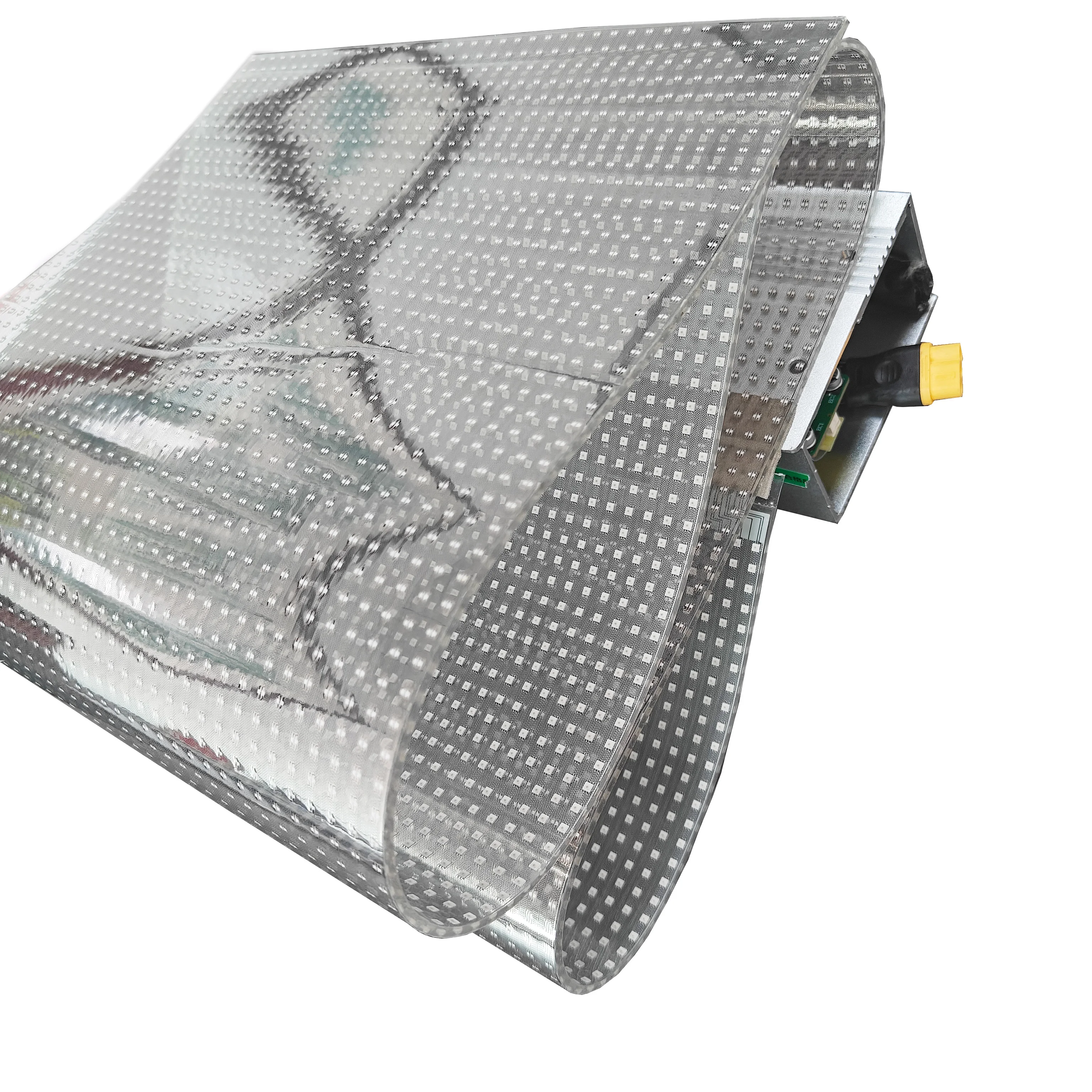 Customizable China Factory Custom High Quality Flexible Soft Led Film Screen New Design Flexible Transparent Display