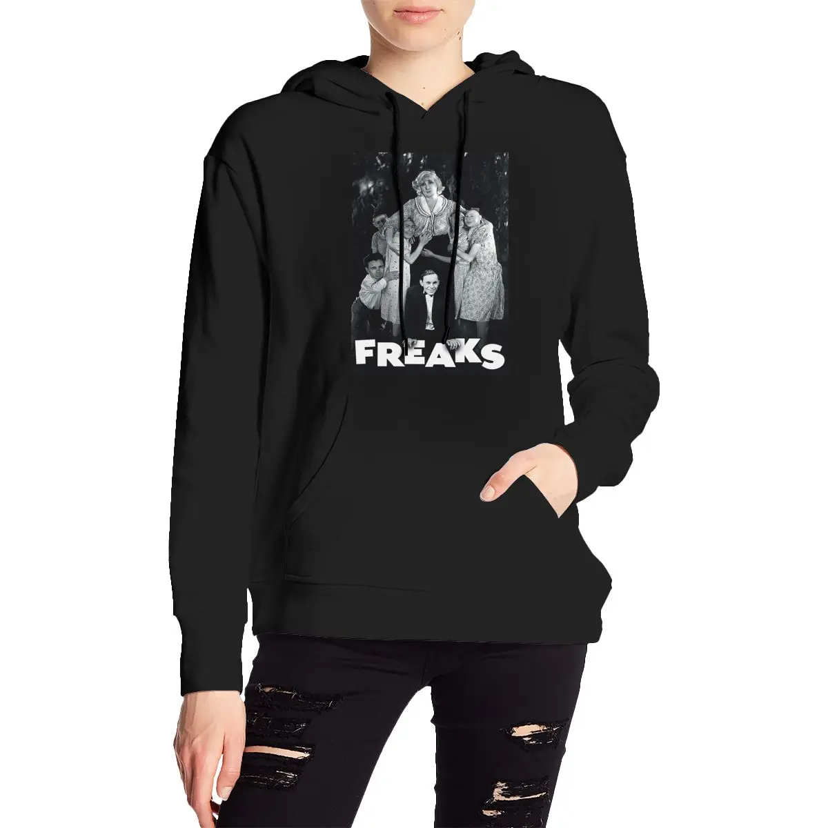 Freaks 1932 Gobble We Accepteer Haar Een Van Ons Hoodies Hip Hop Trui Herfst Winter Mannen Vrouwen Paar Sweatshirts Lange Mouw Tops