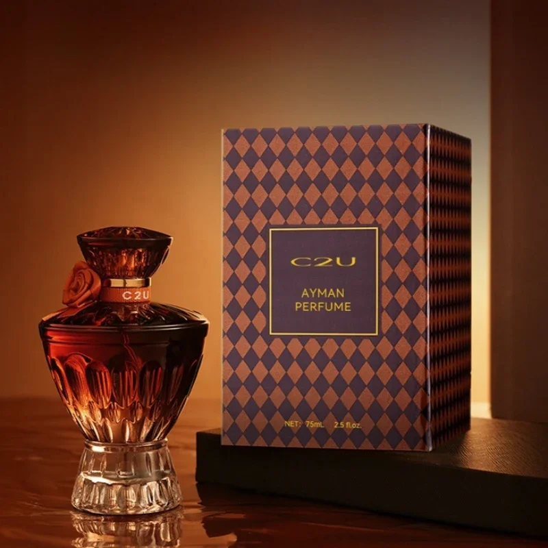 عطر نسائي طازج يدوم طويلاً 75 مل عطر فاخر أنيق ناعم برغموت رائحة حساسة صندوق هدايا رذاذ لطيف #3