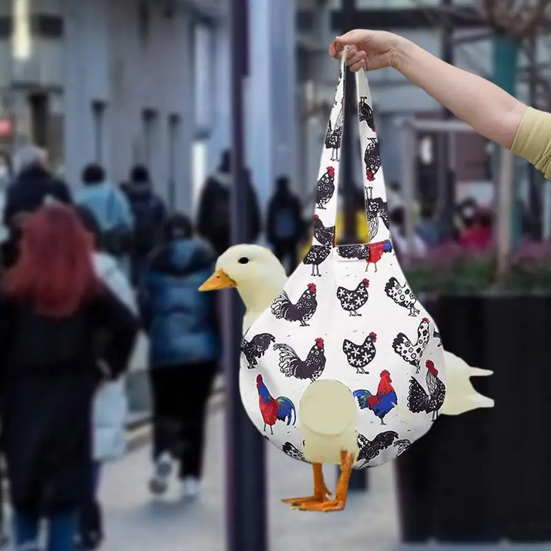 Chicken Holder Bag Washable Poultry Transport Bag Chicken Leg Holder Easy To Clean Portable Chicken Sling Bag  For Hen Rooster