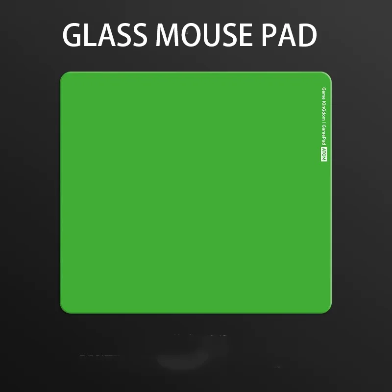 Simple And Premium Solid Color Photovoltaic Waterproof Glass Mouse Pad Ee-sports Gaming Keyboard Office Desktop Decoration