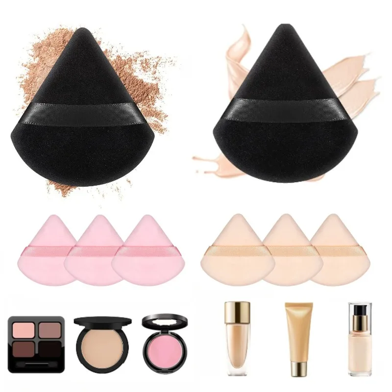

Powder Puff Face Makeup Sponge Cosmetics Soft Cotton Face Powder Puff Washable Velvet Makeup Puff Tools