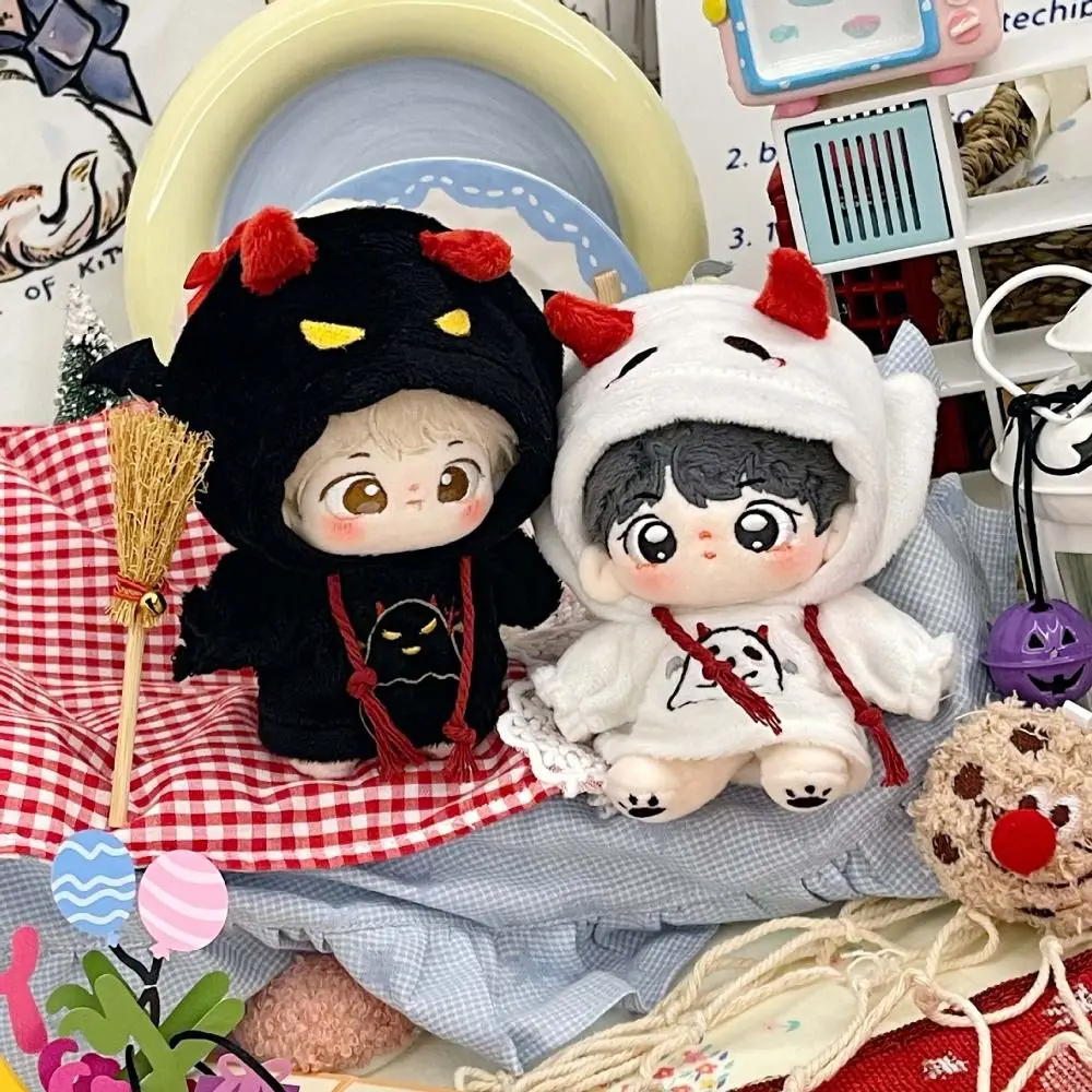 Trendy DIY 20 cm katoenen poppenkleertjes cartoon speelgoed cadeau speelgoed accessoires schattige kleurrijke poppenkleertjes decoratie BJD pop