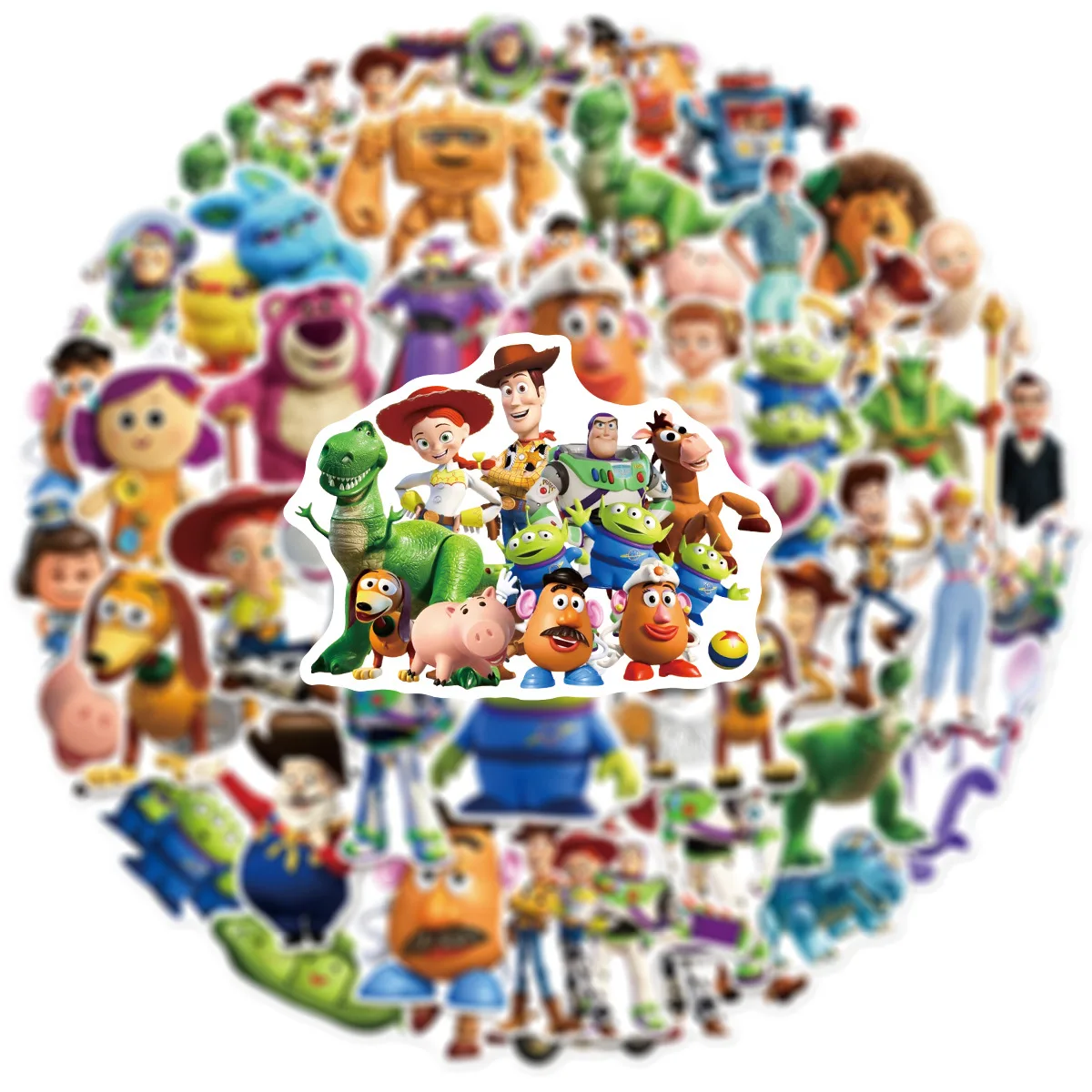 10/50PCS Toy Story‌ Series Disney Movie Graffiti Stickers Buzz Lightyear Woody Cartoon Decal DIY Luggage Phone Guitar Kid Toys
