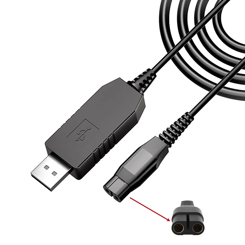 1pc Electric Shaver USB Charger For Philip Oneblade QP2520 QP2620 RQ320 RQ328 RQ330 RQ331 RQ338 RQ35