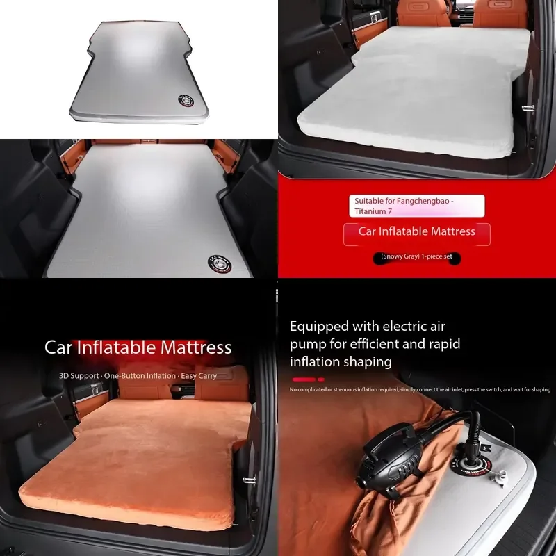 Fashionable Foldable air Sleeping Pad Space-saving air Sleeping Pad Suitable for BYD Equation Ti7 Accessories