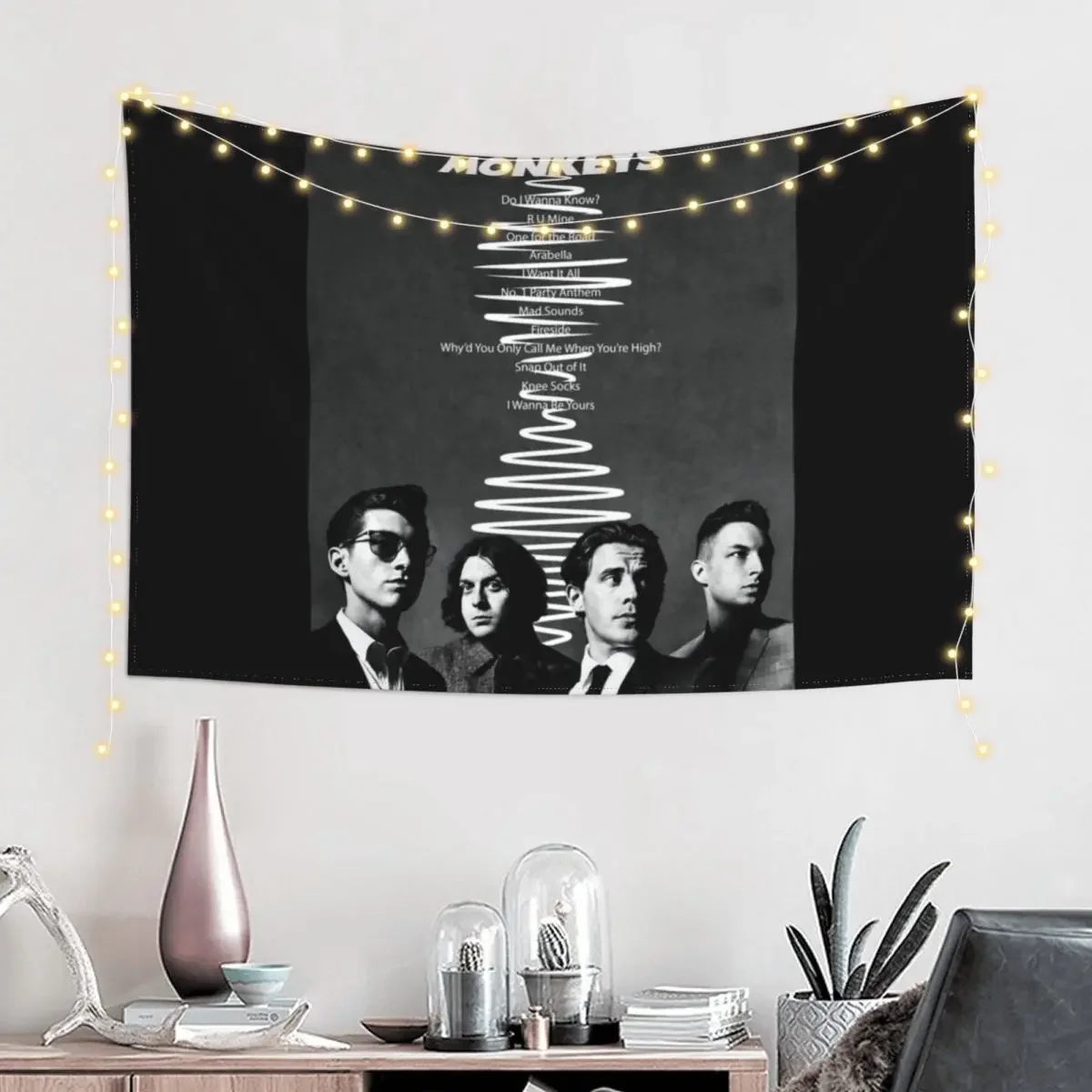 Death Ramps, Arctic Monkey's T-Shirt, Arctic Monkey's Poster, Arctic Monkey's Sticker Tapestry Home Decorations Tapestry