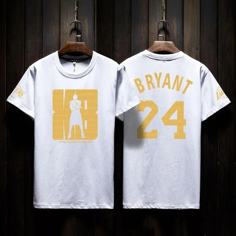 Nuovo arrivo stampato addio Kobe Memorial t-shirt basket 24 Jersey nero Mamba Cotton adulti bambini basket Jersey