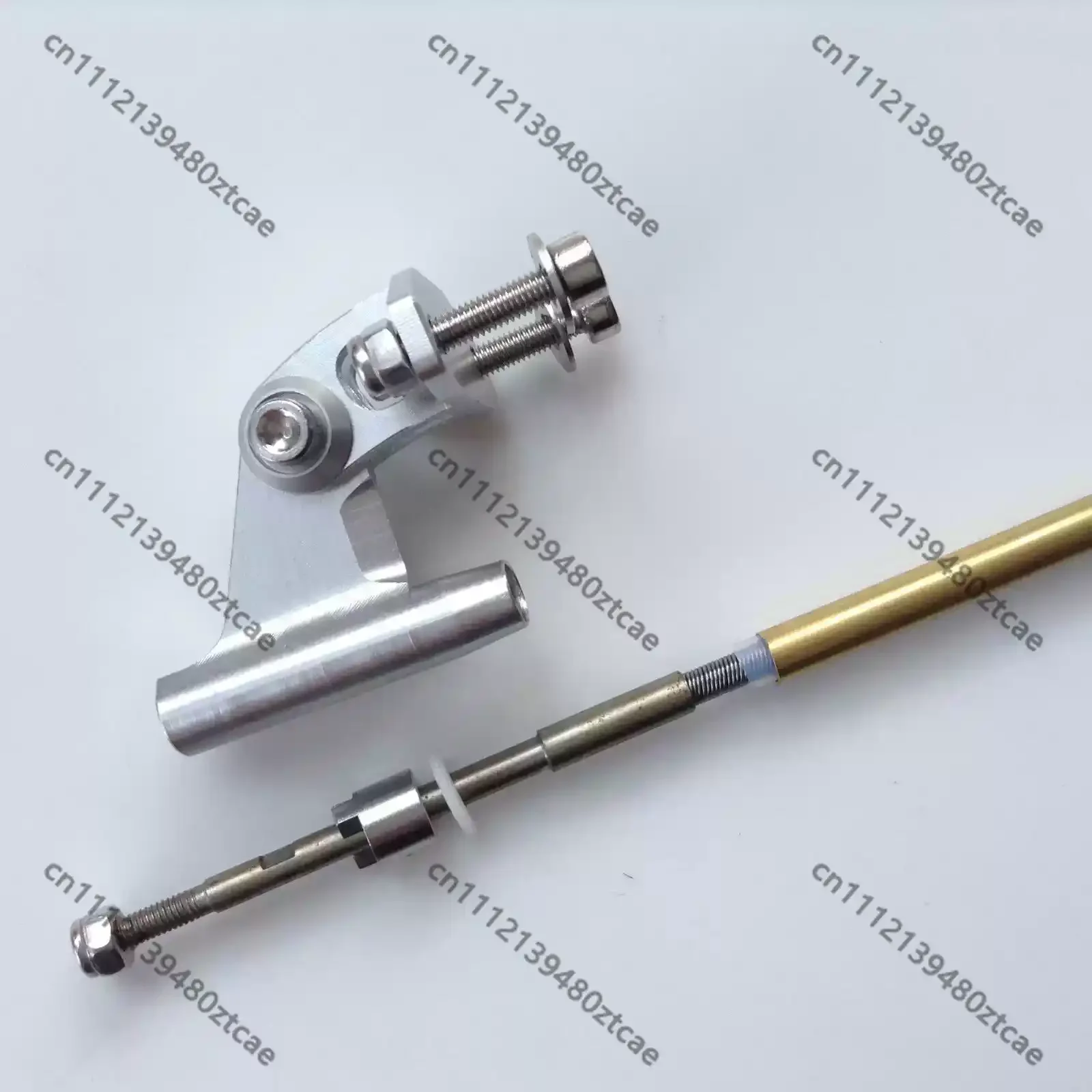 Brushless RC Electric Model Boat Transmission Spare Parts 3.18mm Flexible Shaft Assembly Kit With Shaft Bracket