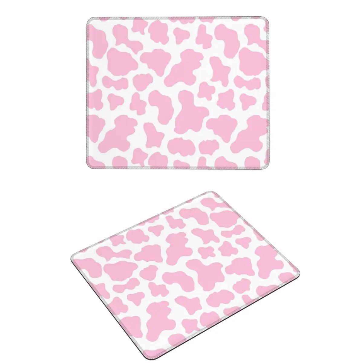 

Pink Strawberry Cow Print Aesthetic Pattern Mouse Pad Computer Keyboard Mouse Mat Gaming Laptop Desk Mat Office Table Mats
