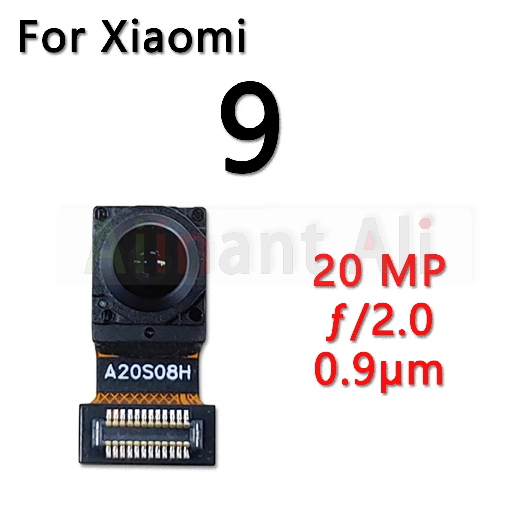 AiinAnt Small Front Camera Module Ribbon Flex Cable For Xiaomi Mi 8 9 Lite 9SE 8SE SE 9T Pro For Redmi K20 Pro Motor Lift Flex