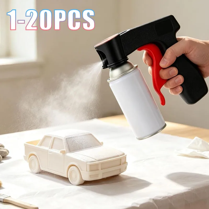 1-20PCS Aerosol Spray Can Trigger Handle Full Hand Grip Comfortable for Painting Projects Workshops Garages Industrial Use