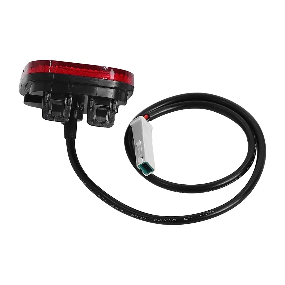 Para segway ninebot max g2 scooter elétrico lanterna traseira freio lâmpada led com luz traseira cabo da bateria acessórios de reposição peças