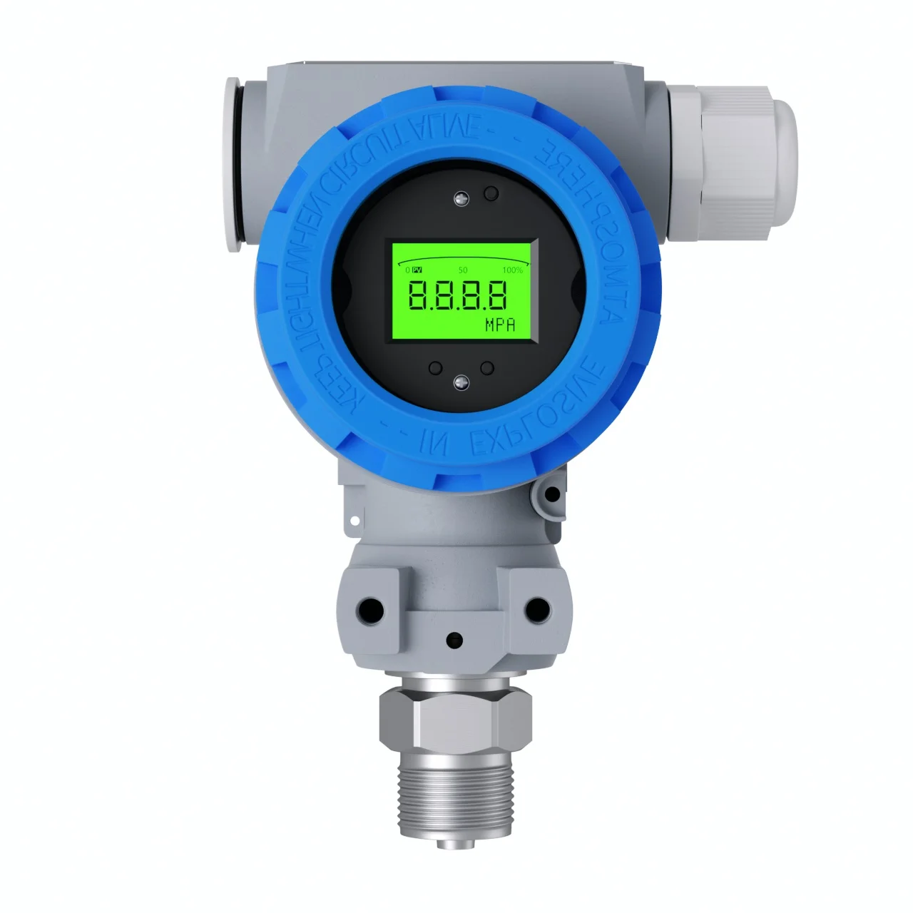 

EX proof Pressure Transmitter 0-60Mpa to 4-20mA 0-10V 0-5V RS485 Hart M20*1.5 Waterproof IP65 Pressure Sensor Transducer