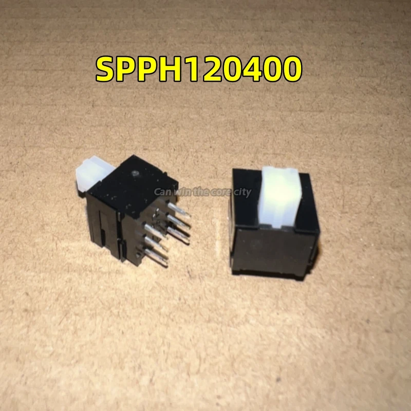 10 pieces Japan ALPS SPPH120400 10 * 10 * 17.5 Self-locking switch with lock press switch 6 feet