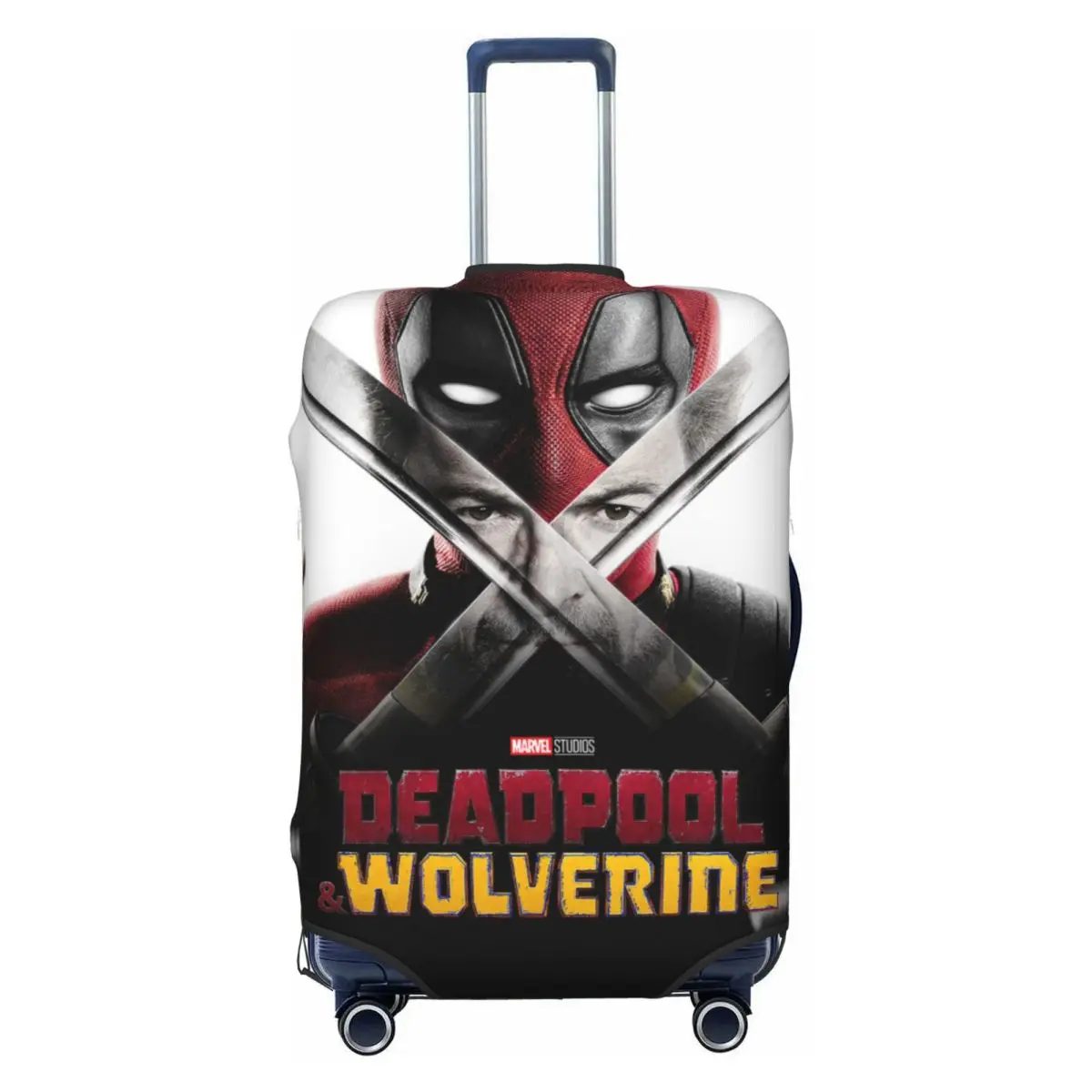 Deadpool & Wolverine Luggage Covers For Suitcases Travel Suitcase Cover Protector Fit 18-32 Inch Luggage