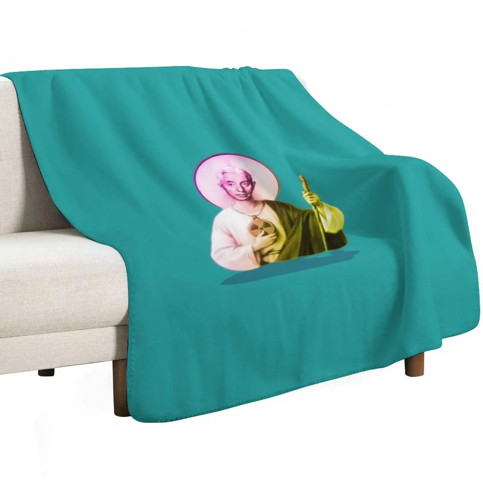 Hyman G. Rickover, Patron saint of RadCon Throw Blanket Decorative Sofas Single christmas gifts Shaggy Cute Blankets