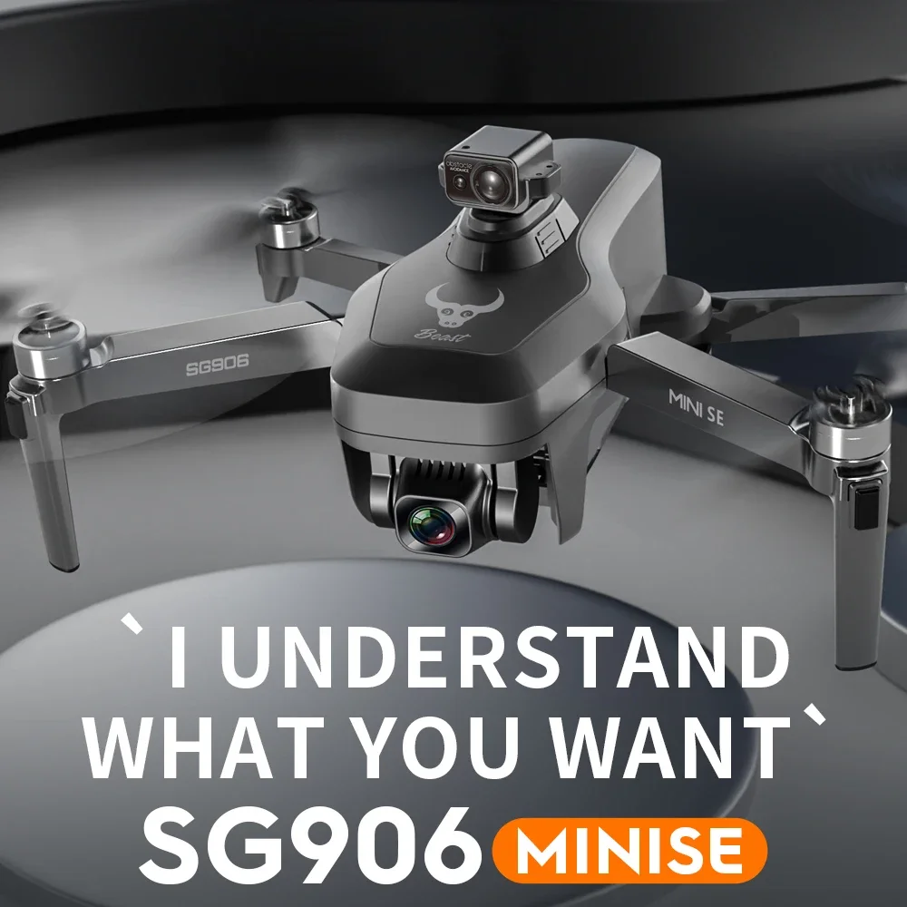 SG906 Mini SE Drone 4K Professional HD Camera GPS 5G Wifi FPV Dron Brushless Aerial 360° Laser Obstacle Avoidance RC Quadcopter