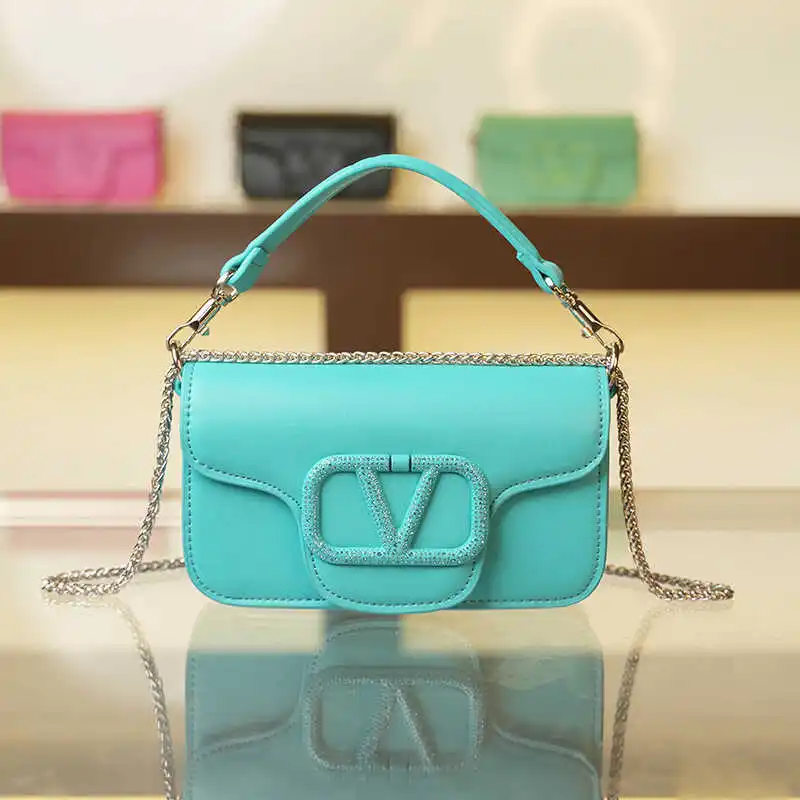 

2026 Crystal-Embellished Small Chain Bag, Luxury Mini Shoulder Bag for Women, Sparkling Crossbody & Top Handle Purse