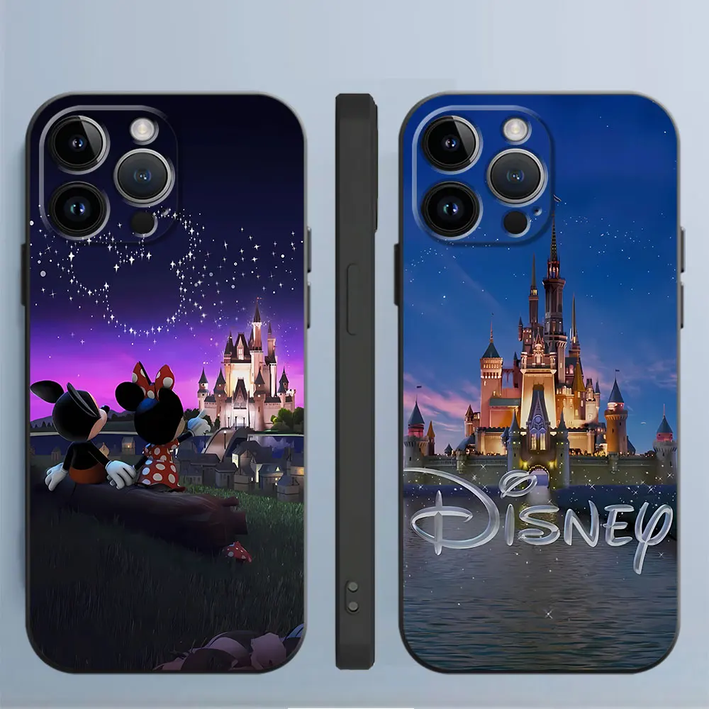 Telefoonhoesje Voor Apple Iphone 12 Mini Xs X 8 Plus 11 Se 13 Pro 15 Pro Max Xr 14 2020 13pro Disney Kasteel Siliconen Hoes Coque