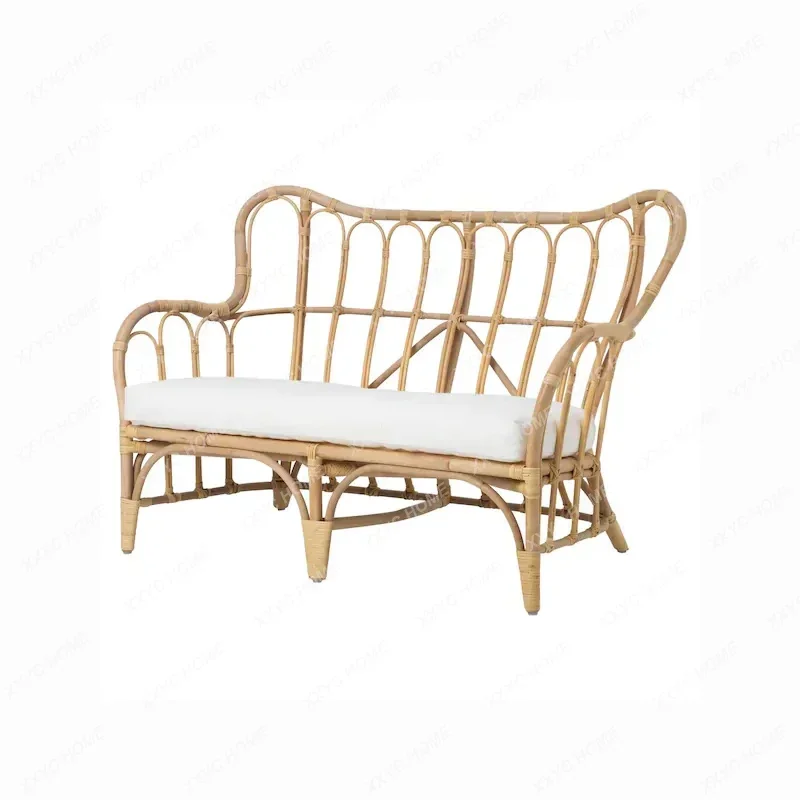 

Outdoor Rattan Couch Bed Chair Furniture Combination Garden Courtyard home furniture sofa sillas living room furniture