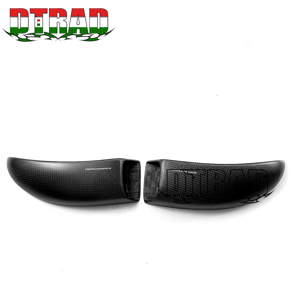 V4 Motorcycle Front Caliper Radiator Cover Air Ducts Brake Cooling For DUCATI Streetfighter PANIGALE V4S V4R V4 SP Carbon Fiber