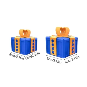 Caja de regalo molesta con tornillos grandes cajas de regalo molestas Box de tornillo Figuras 3D impresas y recipiente de tarjeta de miniatura Regalo 6 mejores ventas molestas - №2